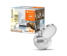 Sieninis šviestuvas 7,5W LED vonios šviestuvas SUNATHOME, sidabro sp., 2200-5000K, dimeriuojamas