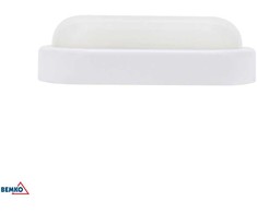 Bemko 8W LED plafonas KANLO, baltas, 4000K, IP54, 120°