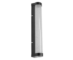 Sieninis šviestuvas 9W LED veidrodžio šviestuvas ORBIS TUBE, juodas, 3000/4000K, dimeriuojamas, IP44