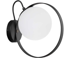 Sieninis šviestuvas BUBBLE, E14, juodos/baltos sp., 3100000