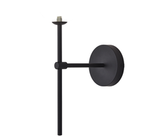 Sieninis šviestuvas DORIS, G9, juodas, IP44, A3820080NSP