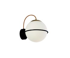 Sieninis šviestuvas FERERO, E27, baltos/aukso sp., 3094000