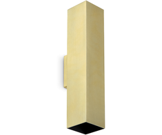 Sieninis šviestuvas LOOK, 2xGU10, žalvario sp., šviečia į viršų ir į apačią, 370439