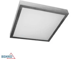Lubinis šviestuvas Bemko Plafonas TOFIR PHS, 2xE27, aliuminio sp., IP40