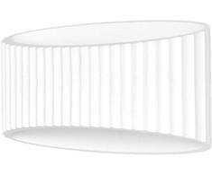 Sieninis šviestuvas PLASTER BAND, E27, baltas