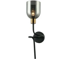 Italux Sieninis šviestuvas Servio WL-66892-1A-BK-SG