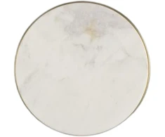 Sieninis šviestuvas Bikuva.lt Sieninio šviestuvo CHAMALEON diskas, balto marmuro, 14,5cm, K0003340B