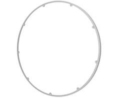 Šviestuvo SURFACE FLAT ROUND rėmelis, sidabro sp., 500mm