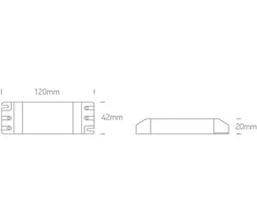 Bikuvalt 7-15W 700mA LED maitinimo šaltinis, 89015A
