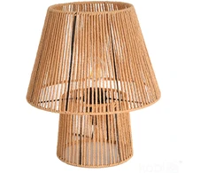 Stalo šviestuvas BOHO SIMBU LS, E27, medžio sp.