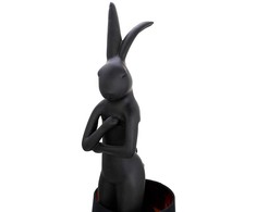 Stalo šviestuvas RABBIT, E14, juodas