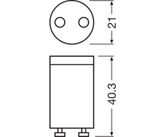 Osram SubstiTUBE© starteris