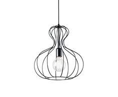 Pakabinamas šviestuvas Ideal Lux Suspended lamp with 1 light AMPOLLA, E27, ruda