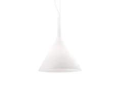 Pakabinamas šviestuvas Ideal Lux Suspended lamp with 1 light COCKTAIL, E27, baltas
