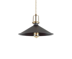 Pakabinamas šviestuvas Ideal Lux Suspended lamp with 1 light ERIS, E27, transparent
