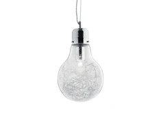 Pakabinamas šviestuvas Ideal Lux Suspended lamp with 1 light LUCE MAX, E27, transparent