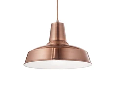 Pakabinamas šviestuvas Ideal Lux Suspended lamp with 1 light MOBY, E27, juodas
