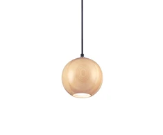 Sieninis šviestuvas Ideal Lux Suspended lamp with 1 light MR JACK, GU10, wood