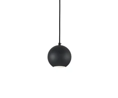 Sieninis šviestuvas Ideal Lux Suspended lamp with 1 light MR JACK, GU10, juodas