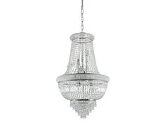 Pakabinamas šviestuvas Ideal Lux Suspended lamp with 10 lights DUBAI, E14, antracite