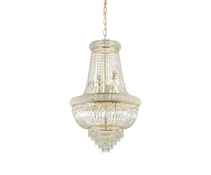Pakabinamas šviestuvas Ideal Lux Suspended lamp with 10 lights DUBAI, E14, coffee color