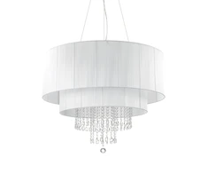 Pakabinamas šviestuvas Ideal Lux Suspended lamp with 10 lights OPERA, E27, baltas