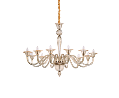 Pakabinamas šviestuvas Ideal Lux Suspended lamp with 12 lights BRIGITTA, E14, ruda