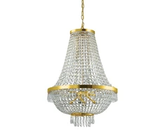 Pakabinamas šviestuvas Ideal Lux Suspended lamp with 12 lights CAESAR, G9, chrome