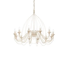 Pakabinamas šviestuvas Ideal Lux Suspended lamp with 12 lights CORTE, E14, juodas