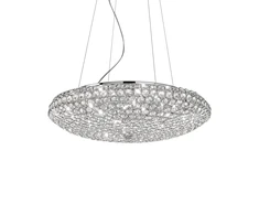 Pakabinamas šviestuvas Ideal Lux Suspended lamp with 12 lights KING, G9, chrome