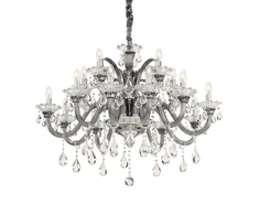 Pakabinamas šviestuvas Ideal Lux Suspended lamp with 15 lights COLOSSAL, E14, baltas