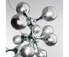 Pakabinamas šviestuvas Ideal Lux Suspended lamp with 15 lights NODI, E14, transparent