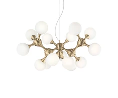 Pakabinamas šviestuvas Ideal Lux Suspended lamp with 15 lights NODI, E14, transparent