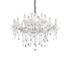 Pakabinamas šviestuvas Ideal Lux Suspended lamp with 18 lights FLORIAN, E14, baltas