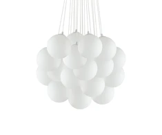 Pakabinamas šviestuvas Ideal Lux Suspended lamp with 22 lights MAPA PLUS, E14, chrome