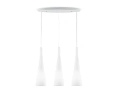 Pakabinamas šviestuvas Ideal Lux Suspended lamp with 3 lights MILK, E27, transparent