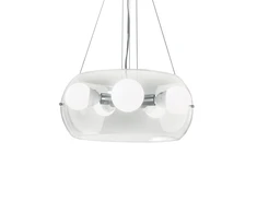 Pakabinamas šviestuvas Ideal Lux Suspended lamp with 5 lights AUDI-10, E27, juodas