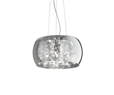 Pakabinamas šviestuvas Ideal Lux Suspended lamp with 5 lights AUDI-80, G9, pilka