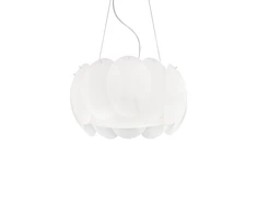 Pakabinamas šviestuvas Ideal Lux Suspended lamp with 5 lights OVALINO, E27, juodas