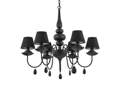 Pakabinamas šviestuvas Ideal Lux Suspended lamp with 6 lights BLANCHE, E14, baltas