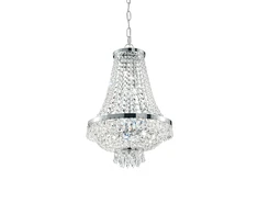 Pakabinamas šviestuvas Ideal Lux Suspended lamp with 6 lights CAESAR, G9, chrome