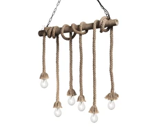 Pakabinamas šviestuvas Ideal Lux Suspended lamp with 6 lights CANAPA, E27, baltas