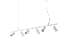 Pakabinamas šviestuvas Ideal Lux Suspended lamp with 6 lights DYNAMITE, GU10, baltas