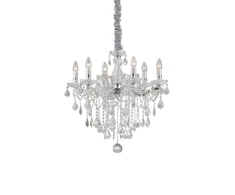 Pakabinamas šviestuvas Ideal Lux Suspended lamp with 6 lights FLORIAN, E14, pilka