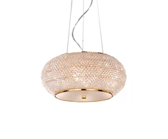 Pakabinamas šviestuvas Ideal Lux Suspended lamp with 6 lights PASHA', E14, transparent