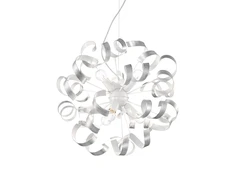 Pakabinamas šviestuvas Ideal Lux Suspended lamp with 6 lights VORTEX, E14, baltas