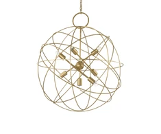 Pakabinamas šviestuvas Ideal Lux Suspended lamp with 7 lights KONSE, E27, auksinis color