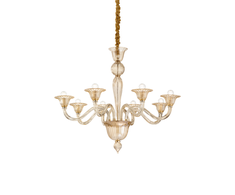 Pakabinamas šviestuvas Ideal Lux Suspended lamp with 8 lights BRIGITTA, E14, antracite