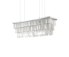 Pakabinamas šviestuvas Ideal Lux Suspended lamp with 8 lights MARTINEZ, E14, auksinis color