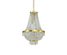 Pakabinamas šviestuvas Ideal Lux Suspended lamp with 9 lights CAESAR, G9, auksinis color